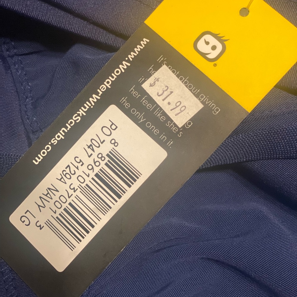 WonderWink Navy Scrub Pants NWT Size Large